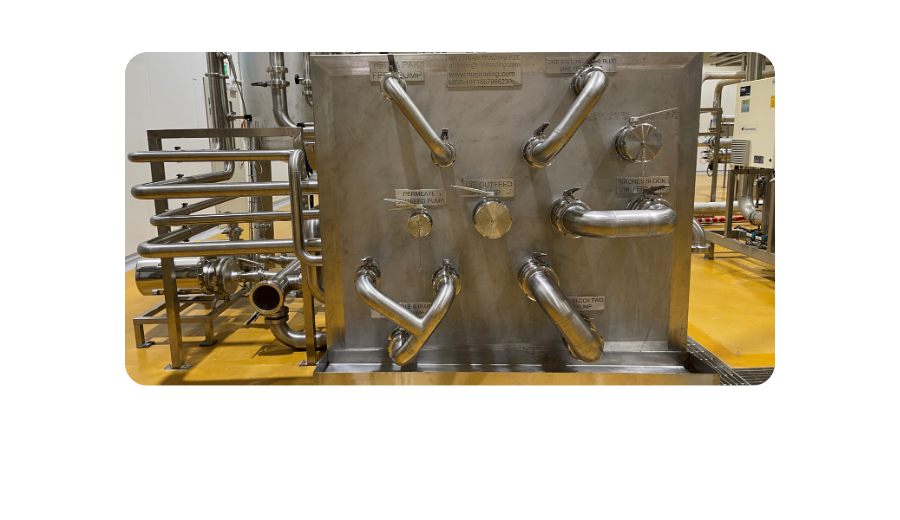 Fluid Route Conversion Header Station